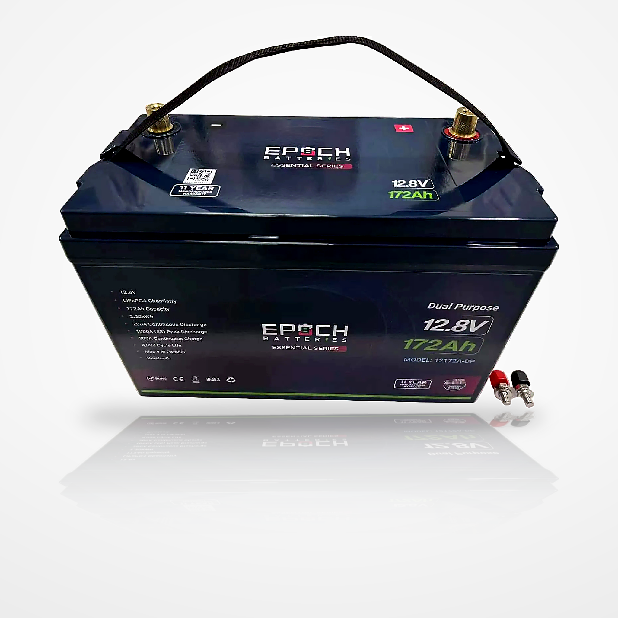 EPOCH 12V 172Ah Cranking & Deep Cycle (Dual Purpose) LiFePO4 Battery – image 3