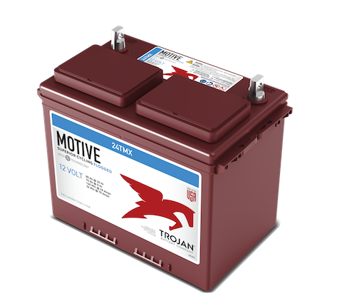 Trojan 24TMX 12V Flooded Deep Cycle Battery, Group 24