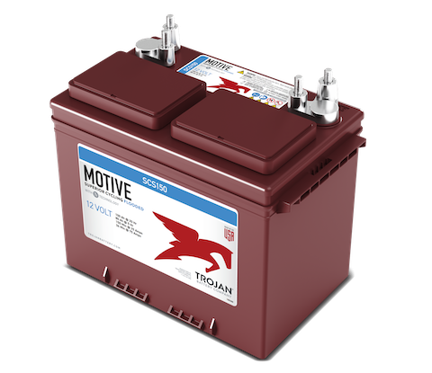 Trojan SCS150 12V Flooded Deep Cycle Battery, Group 24