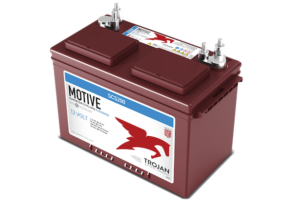 Trojan SCS200 12V Flooded Deep Cycle Battery, Group 27