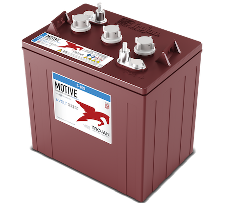 Trojan T-105 6V Flooded Deep Cycle Battery