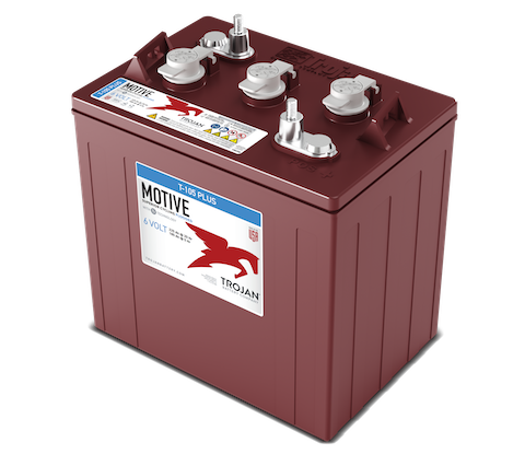 Trojan T-105 Plus 6V Flooded Deep Cycle Battery