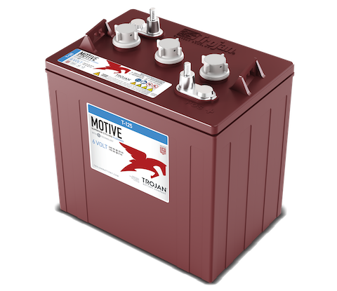 Trojan T-125 6V Flooded Deep Cycle Battery