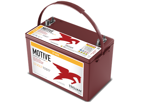 Trojan 27-AES 12V AES AGM Deep Cycle Battery, Group 27