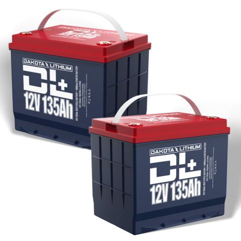 Dakota Lithium DL+ 24V 135Ah Dual Purpose Battery Set