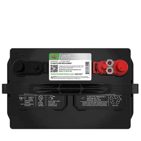 Interstate 24M-HD 12V Group 24M Starting Marine Battery – 500 CCA – image 2