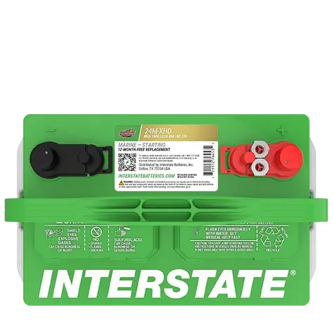 Interstate 24M-XHD 12V Group 24M Starting Marine Battery – 800 CCA – image 2