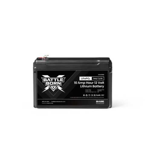 Battle Born 10Ah 12V LiFePO4 Deep Cycle Battery – Base Series