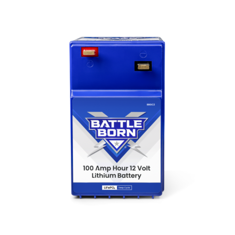 Battle Born 100Ah 12V GC2 LiFePO4 Deep Cycle Batteries