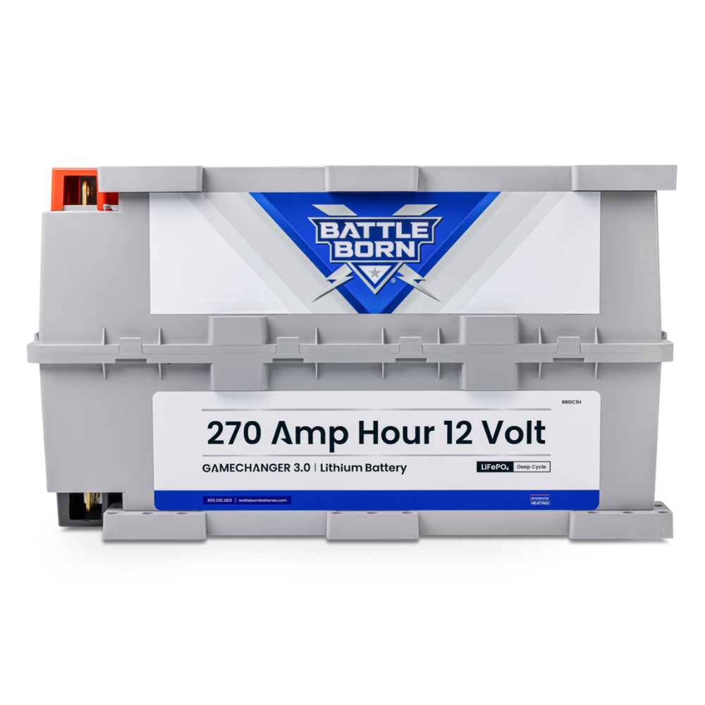 Battle Born 270Ah 12V GC3 LiFePO4 Deep Cycle Batteries – image 3