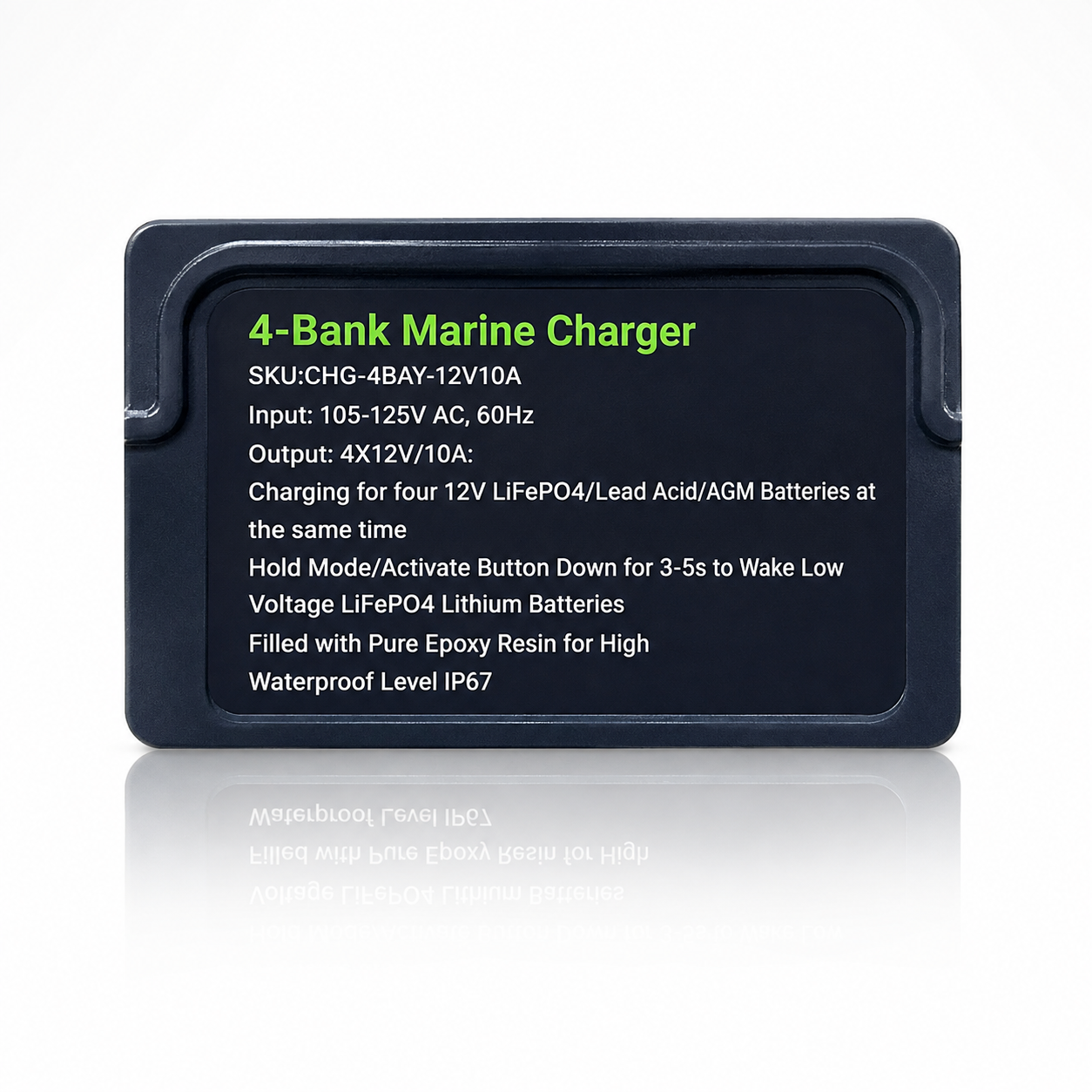 EPOCH 4-Bank 12V Marine Battery Charger – 10A Per Bank – image 3