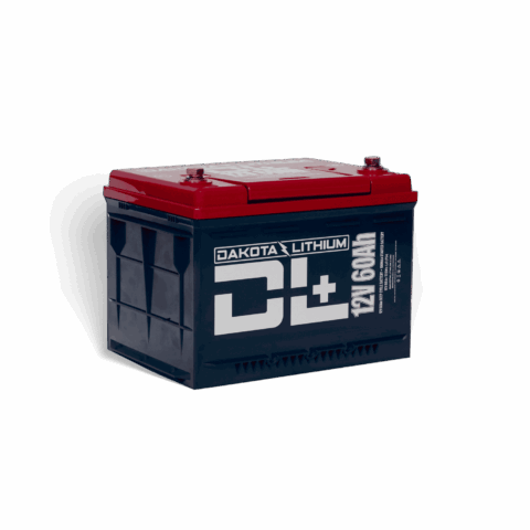 Dakota Lithium DL+ 12V 60Ah dual-purpose LiFePO4 marine battery