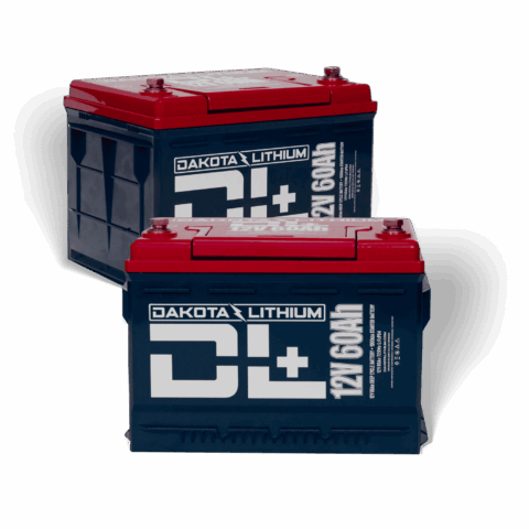 Dakota Lithium DL+ 24V 60Ah Deep Cycle Trolling Motor Battery Set