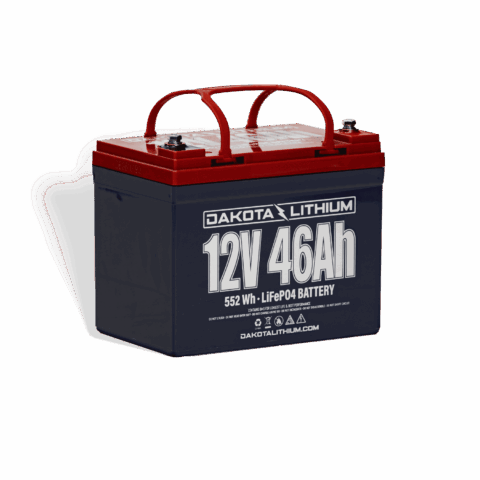 Dakota Lithium 12V 46Ah Deep Cycle U1 LiFePO4 Battery