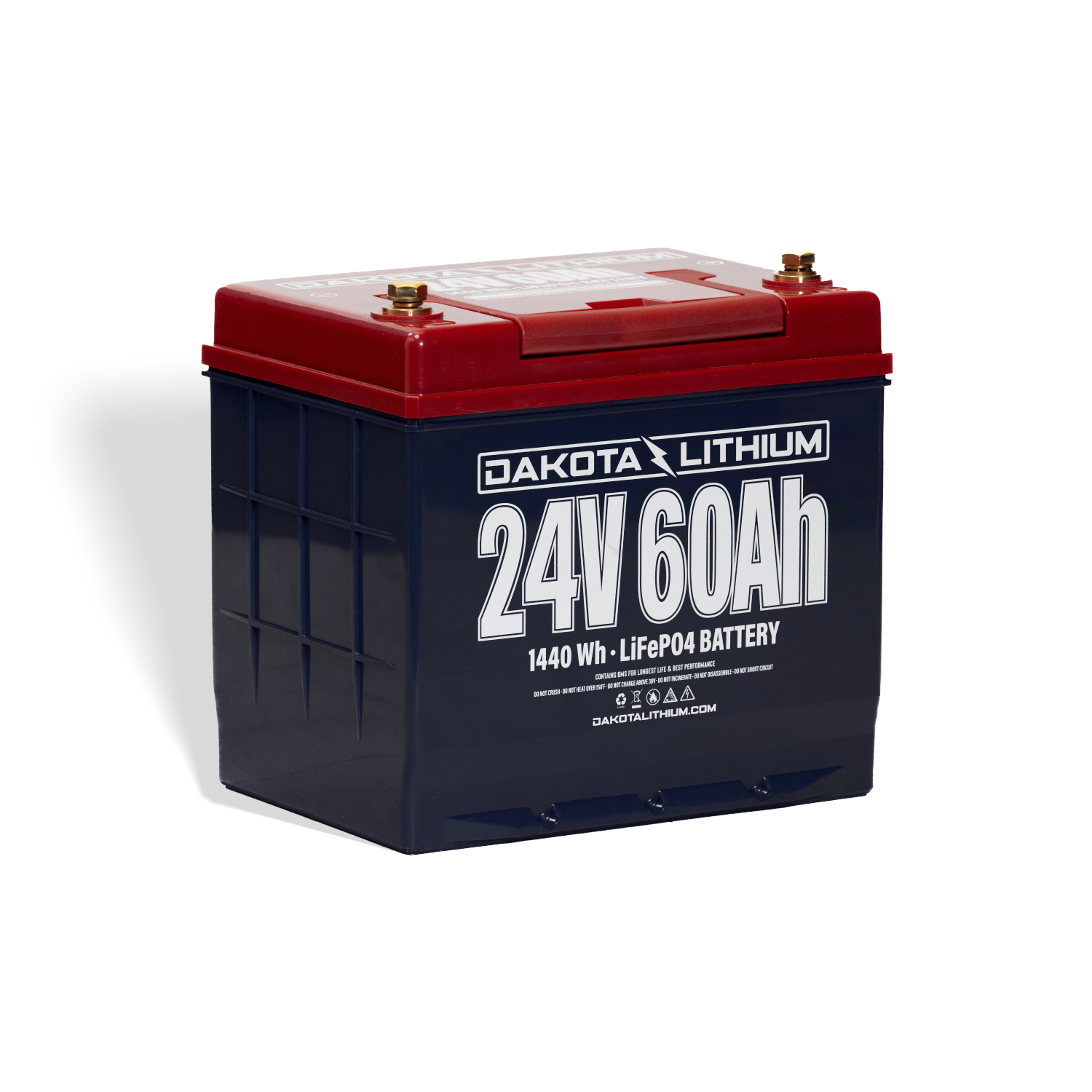 Dakota Lithium 24V 60Ah Deep Cycle LiFePO4 Battery
