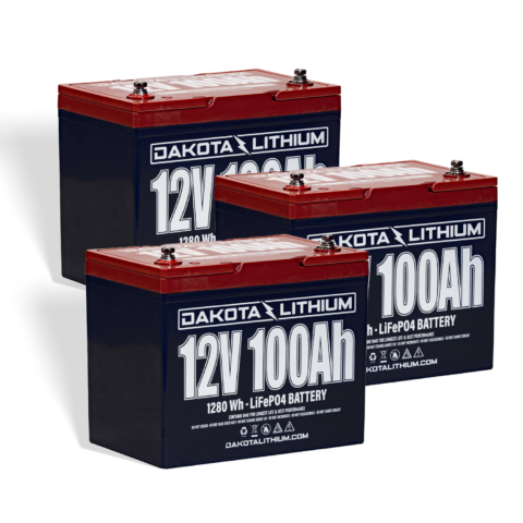 Dakota Lithium 36V 100Ah Deep Cycle Trolling Motor Battery Set