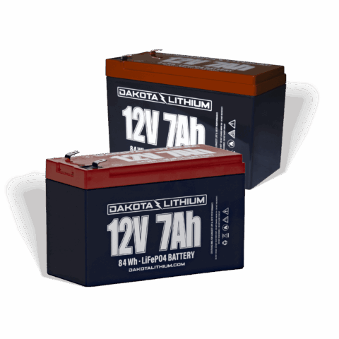 Dakota Lithium 12V 14Ah LiFePO4 Battery Twin Pack