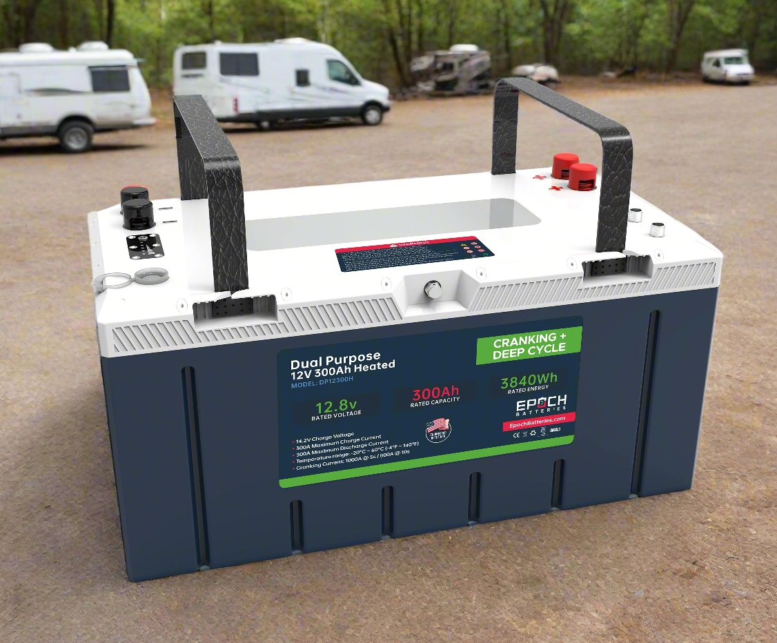 EPOCH 12V 300Ah Cranking & Deep Cycle Lithium Battery (Dual Purpose) - Pro Series – image 3