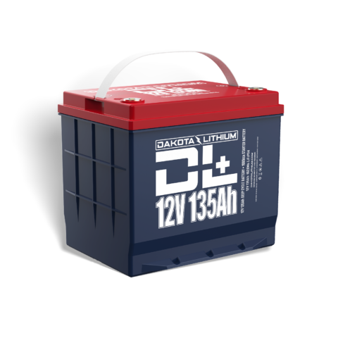 Dakota Lithium DL+ 12V 135Ah Heated Dual Purpose LiFePO4 Battery
