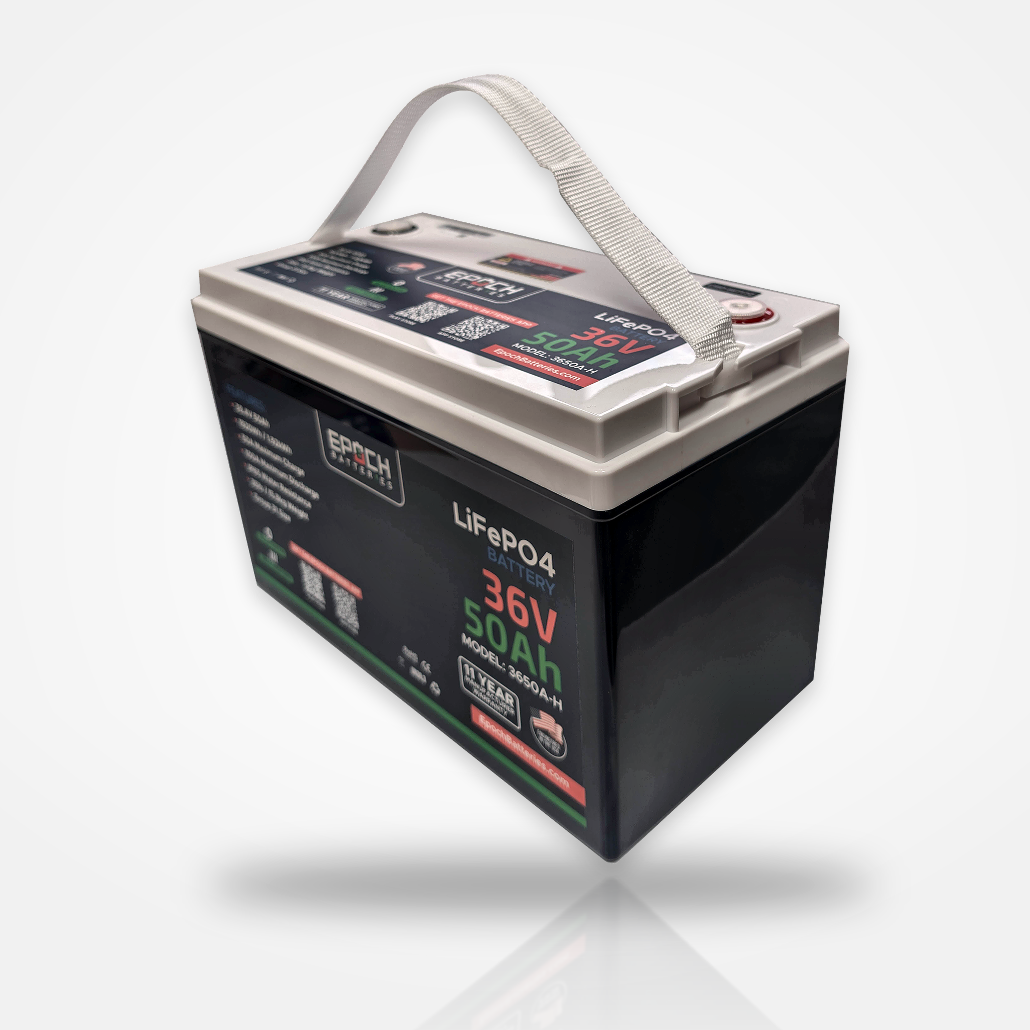 EPOCH 36V 50Ah Essential Series LiFePO4 Battery (1.92kWh) – image 4
