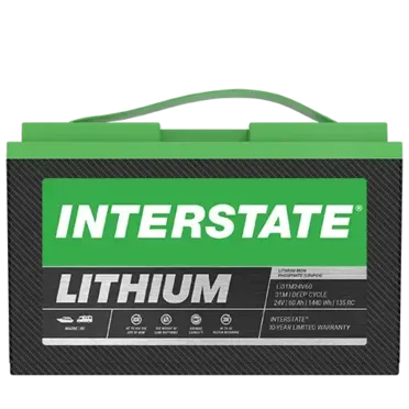 Interstate LI31M24V60 24V 60Ah Group 31M Lithium Marine Battery