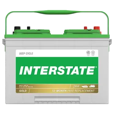 Interstate SRM-24 12V Group 24M Deep Cycle Marine Battery – 550 CCA
