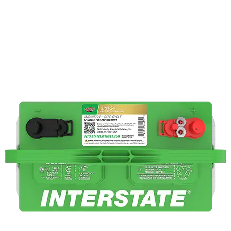 Interstate SRM-24 12V Group 24M Deep Cycle Marine Battery – 550 CCA – image 2